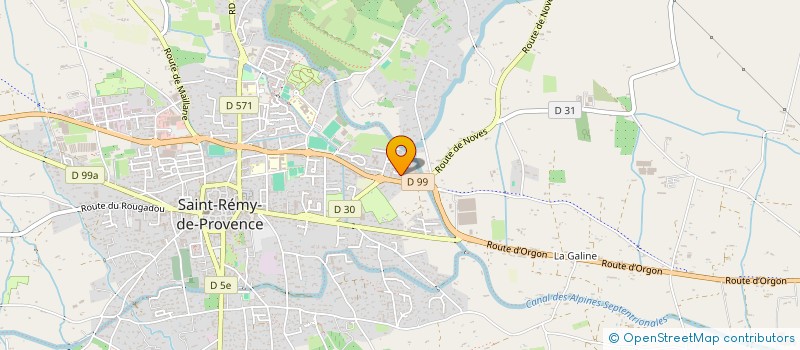 localisation de l'entreprise MADAME FLORINE-FATIMA VERCHER  SAINT-REMY-DE-PROVENCE