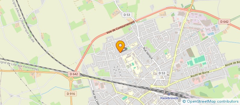 localisation de l'entreprise MADAME FLORINE FOSSETTE  MORBECQUE