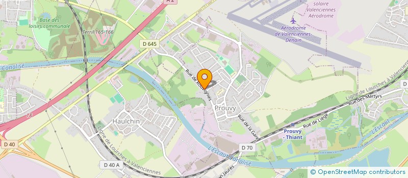 localisation de l'entreprise MADAME FLORINE FRATINI  PROUVY