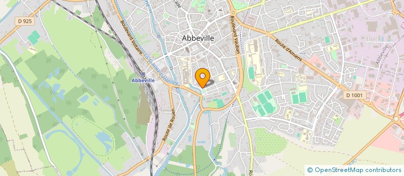 localisation de l'entreprise MADAME FLORINE GALHAUT à ABBEVILLE