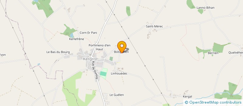 localisation de l'entreprise MADAME FLORINE GILANTON  KERGRIST