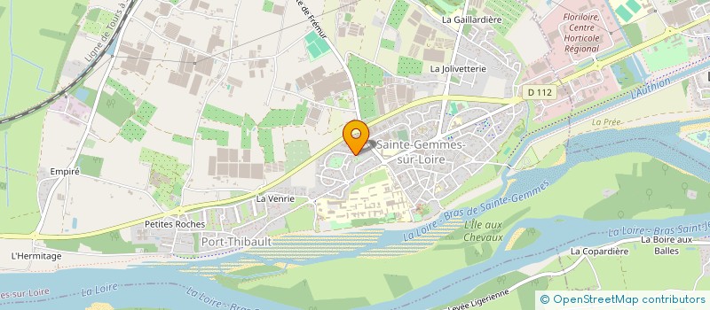 localisation de l'entreprise MADAME FLORINE GIROUARD  SAINTE-GEMMES-SUR-LOIRE