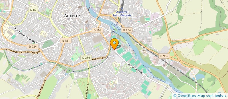localisation de l'entreprise MADAME FLORINE GRANGE à AUXERRE