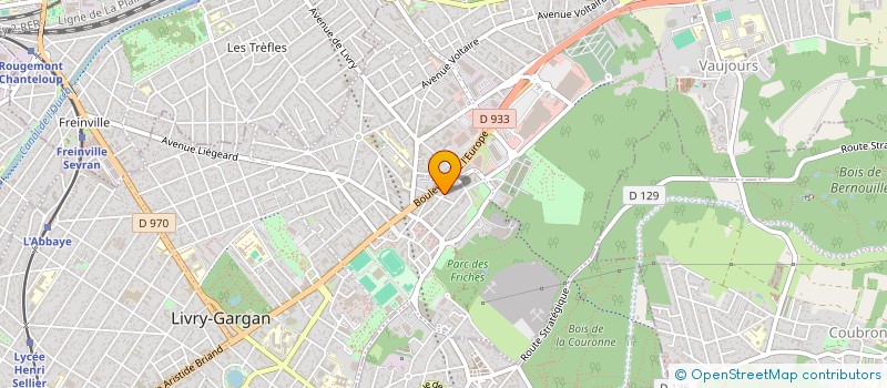 localisation de l'entreprise MADAME FLORINE KOUESSAN à SAINT-MAURICE