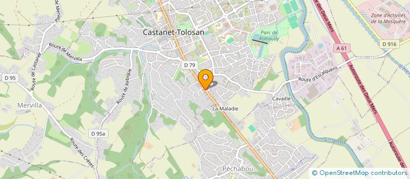 localisation de l'entreprise MADAME FLORINE KRAETHER à CASTANET-TOLOSAN