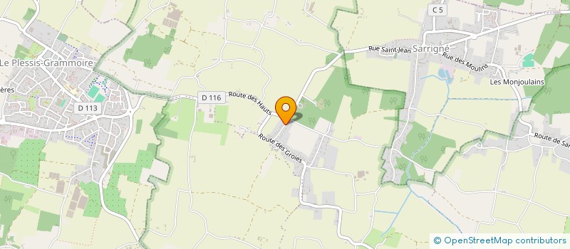 localisation de l'entreprise MADAME FLORINE LAMY  LOIRE-AUTHION