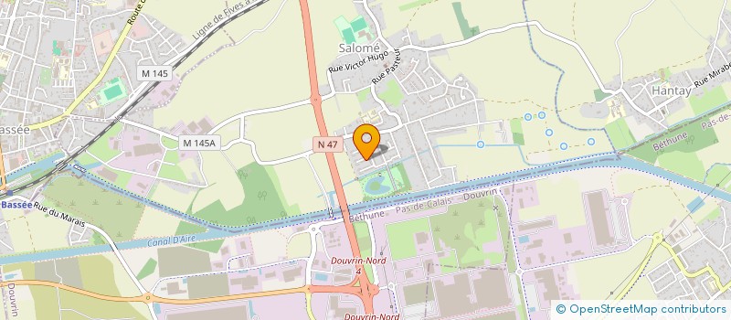 localisation de l'entreprise MADAME FLORINE LANGLET  SALOME