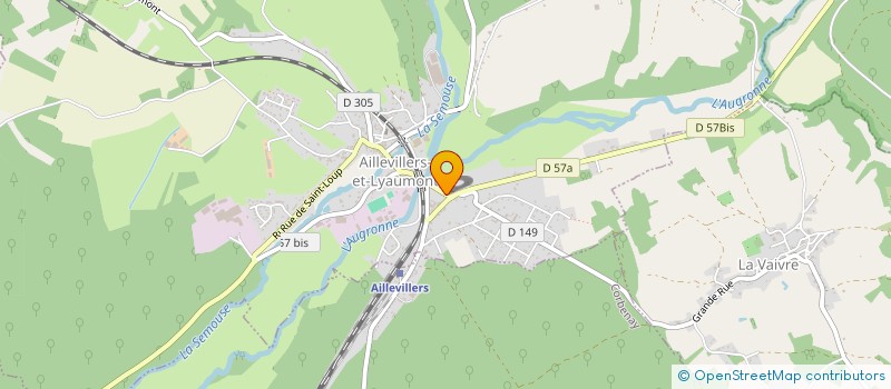 localisation de l'entreprise MADAME FLORINE LARDON  FOUGEROLLES-SAINT-VALBERT