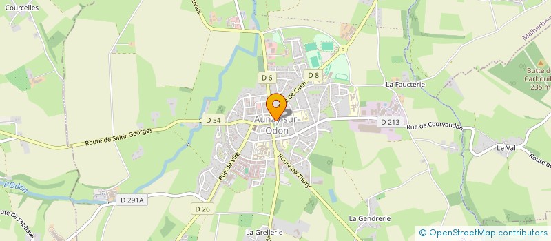 localisation de l'entreprise MADAME FLORINE LEBOURGEOIS  LES MONTS D'AUNAY