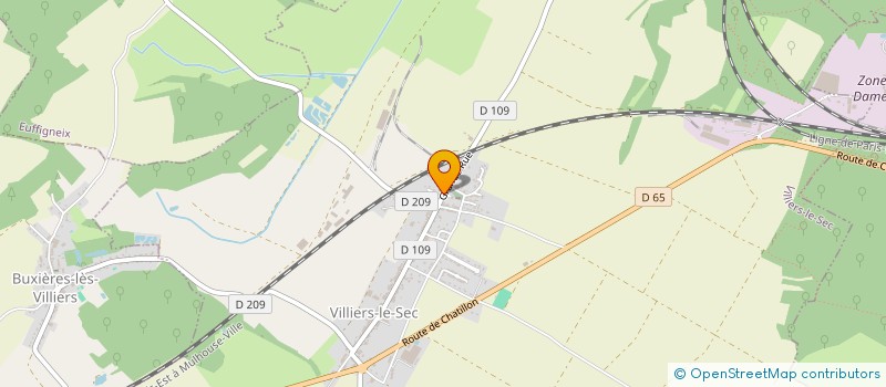 localisation de l'entreprise MADAME FLORINE LEPORINI  BRETHENAY