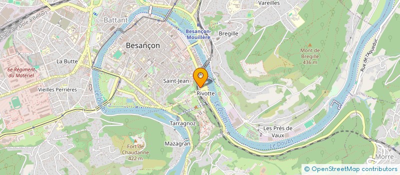 localisation de l'entreprise MADAME FLORINE MACHARD  BESANCON