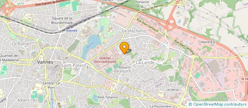 localisation de l'entreprise MADAME FLORINE MARCON à VANNES