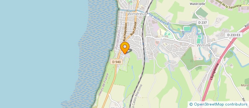 localisation de l'entreprise MADAME FLORINE MARIAGE  WIMEREUX