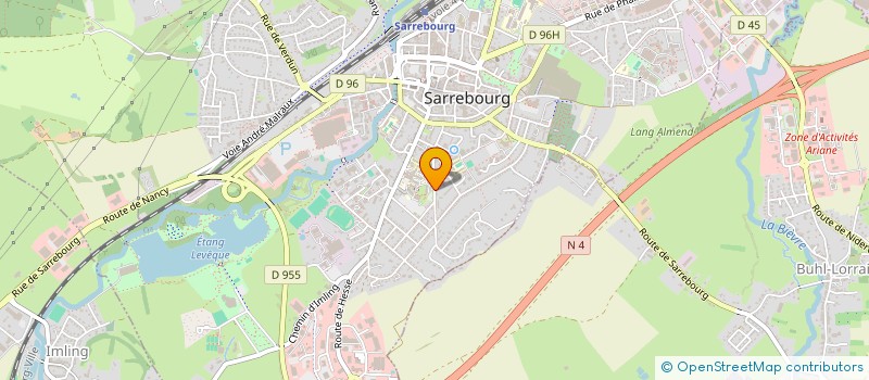 localisation de l'entreprise MADAME FLORINE MARTIN  SARRALTROFF