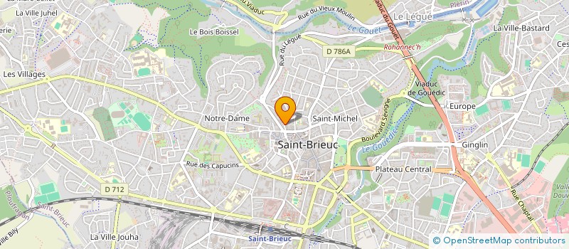 localisation de l'entreprise MADAME FLORINE MARTIN à SAINT-BRIEUC