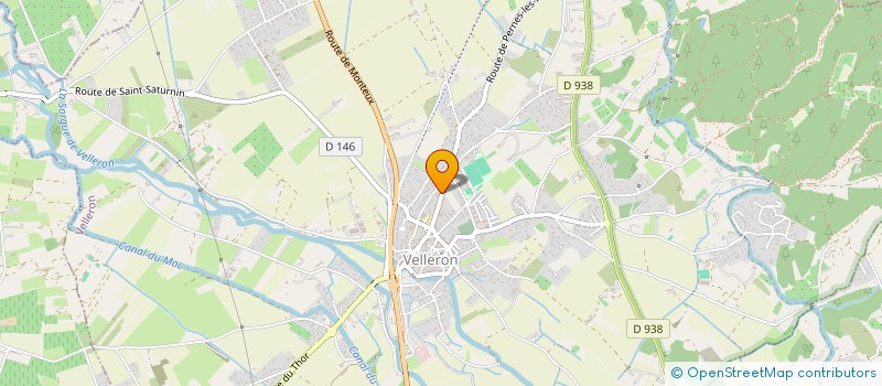localisation de l'entreprise MADAME FLORINE MATHIEU  VELLERON