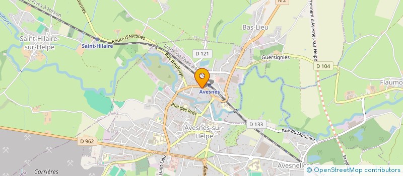 localisation de l'entreprise MADAME FLORINE MICHELS à AVESNES-SUR-HELPE