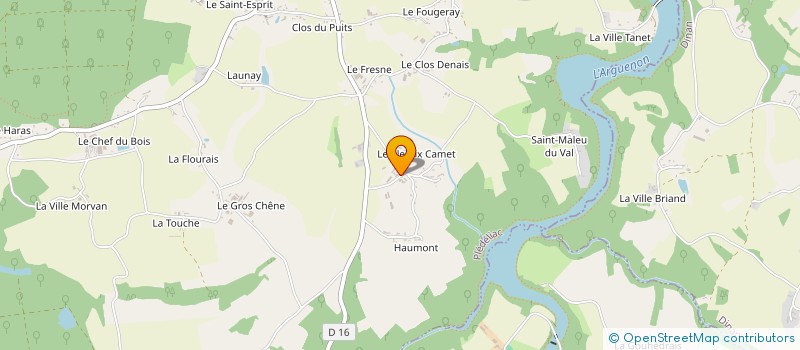 localisation de l'entreprise MADAME FLORINE MILLET  PLEDELIAC