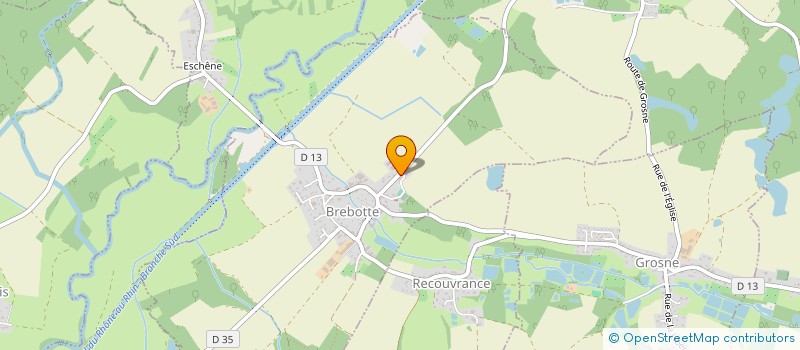 localisation de l'entreprise MADAME FLORINE MOUILLET à BREBOTTE