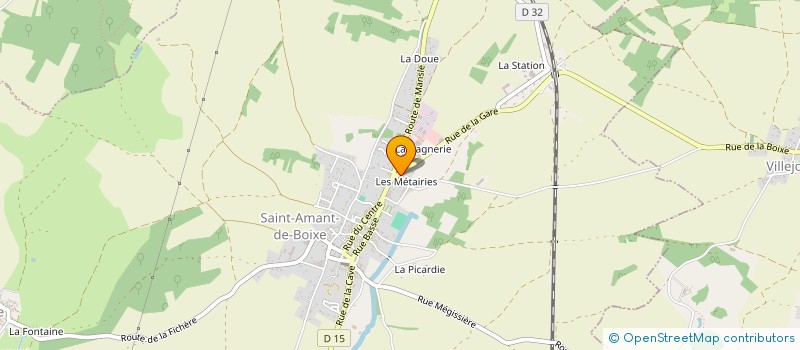 localisation de l'entreprise MADAME FLORINE NOEL  CHABRAC