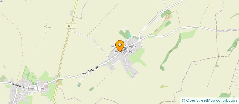 localisation de l'entreprise MADAME FLORINE PARENT  MONTIGNY-EN-ARROUAISE