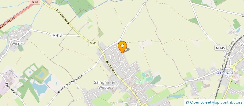 localisation de l'entreprise MADAME FLORINE PASSION  SAINGHIN-EN-WEPPES