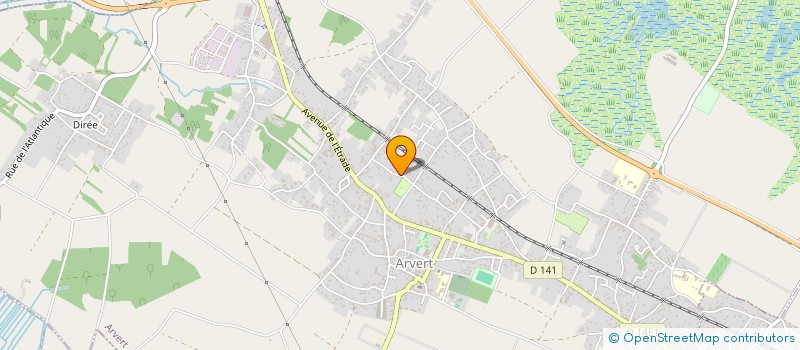 localisation de l'entreprise MADAME FLORINE QUESNEL  ARVERT