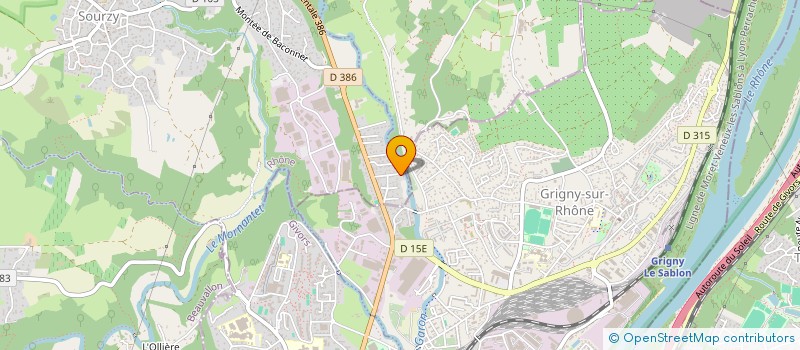 localisation de l'entreprise MADAME FLORINE SAMY  MONTAGNY