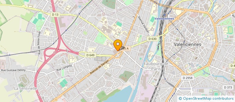 localisation de l'entreprise MADAME FLORINE SANDRINE DUTRANOY  VALENCIENNES