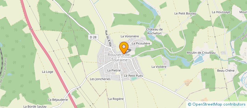 localisation de l'entreprise MADAME FLORINE SERAFIN  NEUILLE-PONT-PIERRE