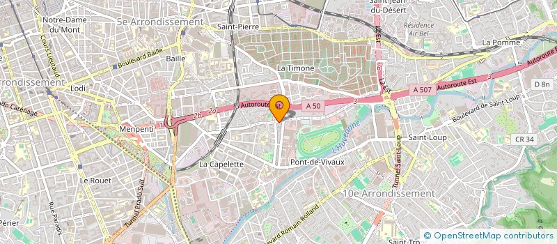 localisation de l'entreprise MADAME FLORINE SERGEANT  MARSEILLE