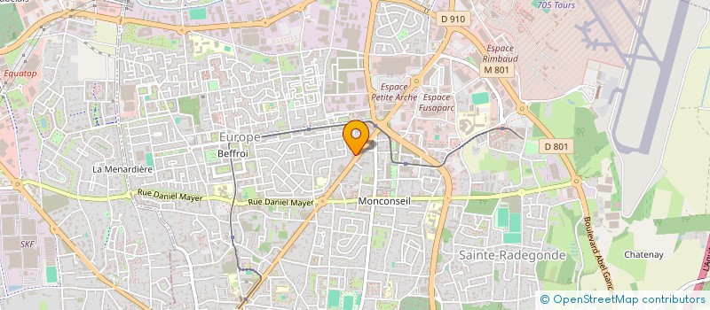 localisation de l'entreprise MADAME FLORINE SIEGERT  TOURS