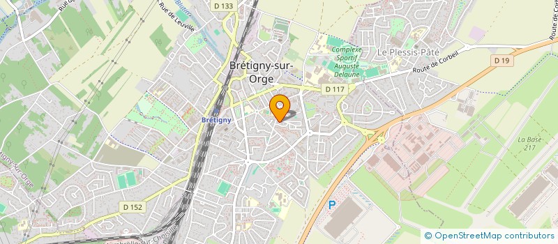 localisation de l'entreprise MADAME FLORINE TCHIOUFOU à BRETIGNY-SUR-ORGE