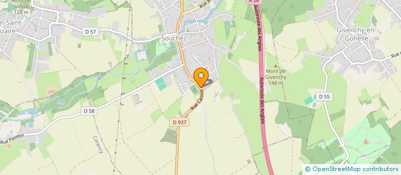 localisation de l'entreprise MADAME FLORINE VAN THORRE  AVION