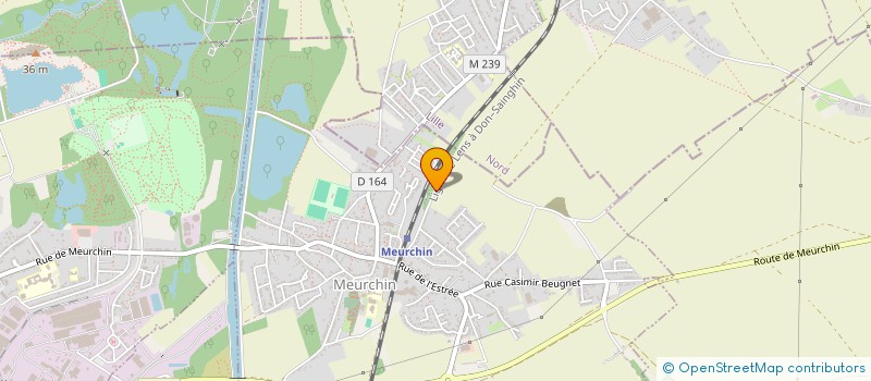 localisation de l'entreprise MADAME FLORINE VANGROOTENBRUELE  MEURCHIN