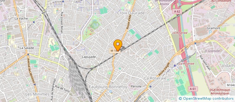 localisation de l'entreprise MADAME FLORINE VEYSSEYRE à TOULOUSE
