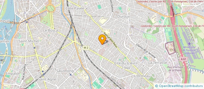 localisation de l'entreprise MADAME FLORINE VINCENDET à TOULOUSE