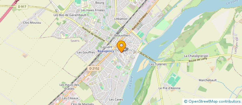 localisation de l'entreprise MADAME FLORINE ZMYSLONY  MEUNG-SUR-LOIRE