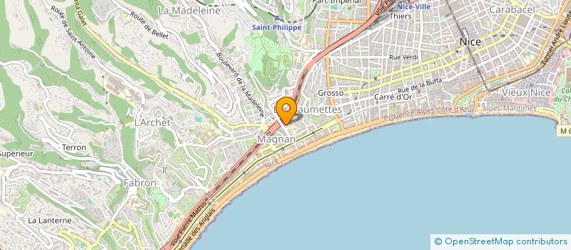 localisation de l'entreprise MADAME FLORINELA-RALUCA UNGUREANU à NICE
