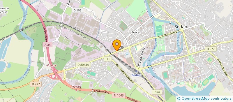 localisation de l'entreprise MADAME FLORINTINA SANDU  SEDAN