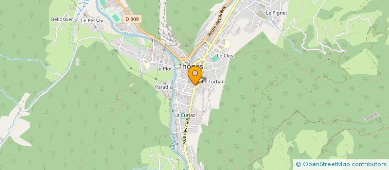 localisation de l'entreprise MADAME FLORISE BARRACHIN  THONES