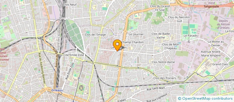 localisation de l'entreprise MADAME FLORYANE CORANDI  ORLEANS