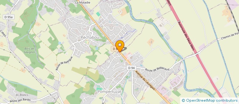 localisation de l'entreprise MADAME FLORYANE ROUX  LABASTIDE-BEAUVOIR