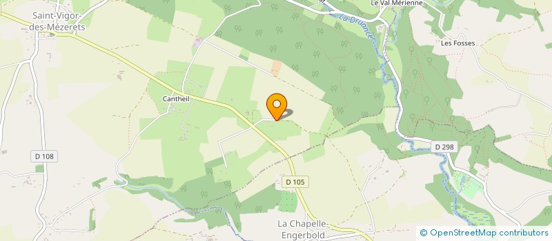 localisation de l'entreprise MADAME FLOSSIE DILIGENCE  LES MONTS D'AUNAY