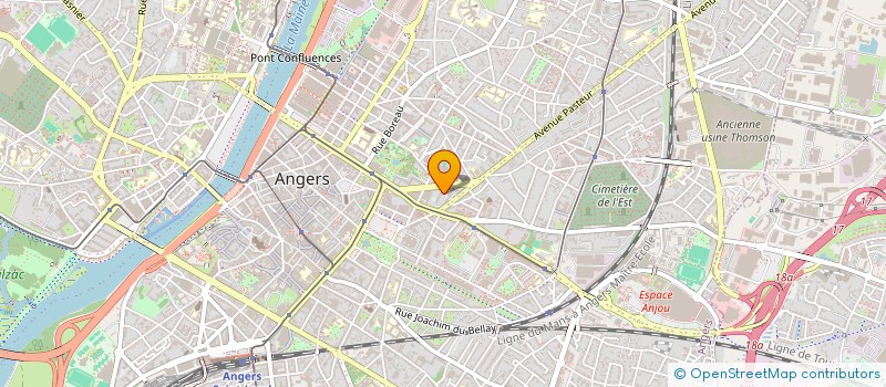 localisation de l'entreprise MADAME FOFANA EPS TRAORE FOFANA à ANGERS