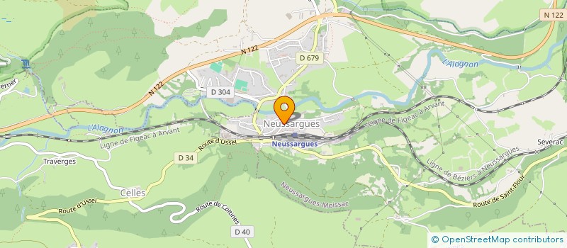 localisation de l'entreprise MADAME FOFANA GOUNDO à NEUSSARGUES EN PINATELLE