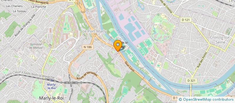 localisation de l'entreprise MADAME FOFANA NINASSA  LE PORT-MARLY