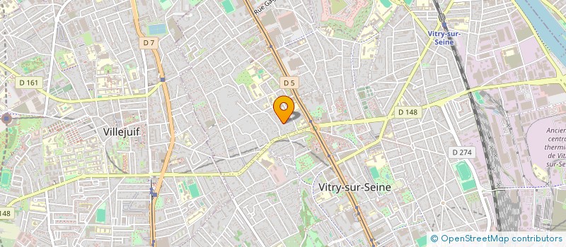 localisation de l'entreprise MADAME FONG-YEI LIU  VITRY-SUR-SEINE