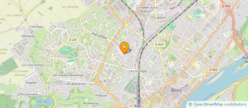 localisation de l'entreprise MADAME FONGSAMAY SOBOUN  BLOIS