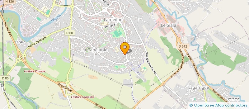 localisation de l'entreprise MADAME FORENCE OULHIOU à CASTRES
